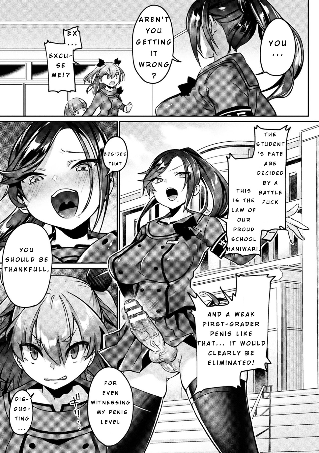 Hentai Manga Comic-Futanari Academy Record Of Domination-Read-3